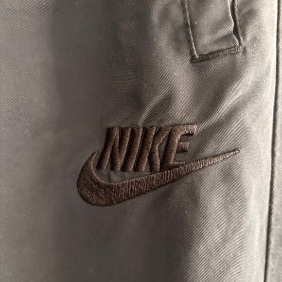 Nike Sportswear NSW Jogger Woven Nylon Women M Black 804325-010 Tapered 27" - Picture 3 of 14